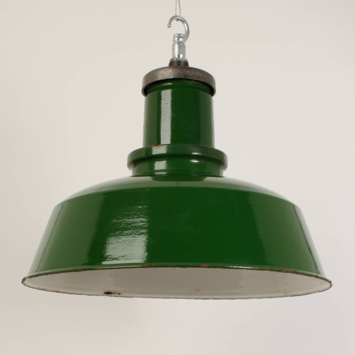 Green enamelled Maxlume downlighters