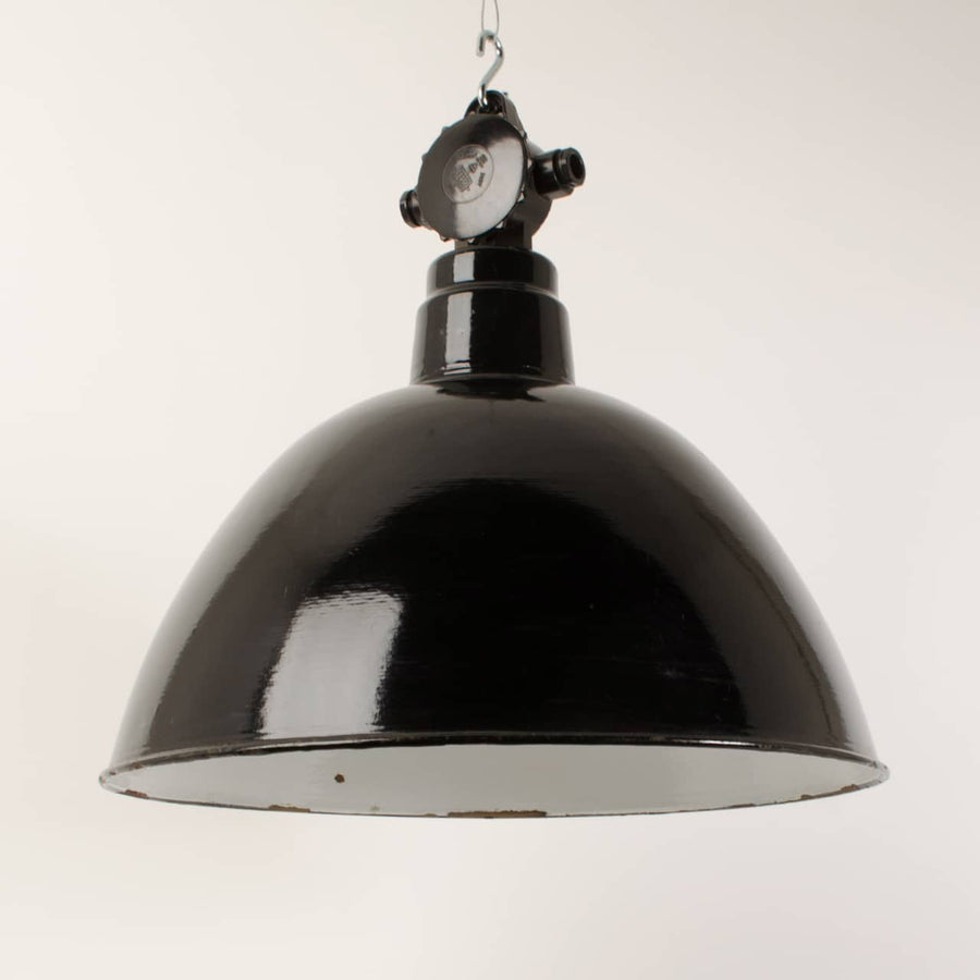 Larger black Communist downlighters