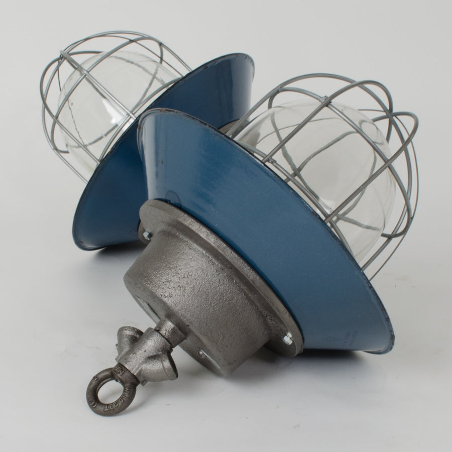 Early Polish pendants with blue shades