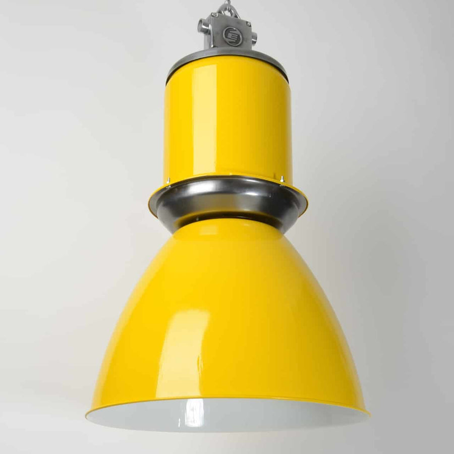 Giant Czech Pendant Light - Yellow