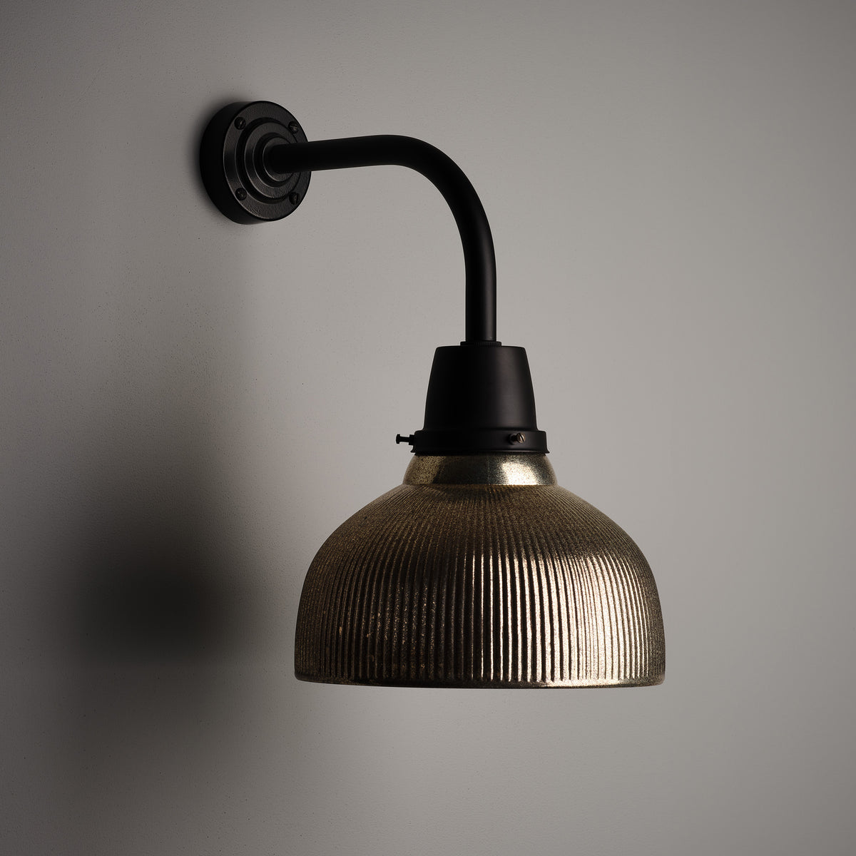 The American Wall Light - Antique Glass Finish