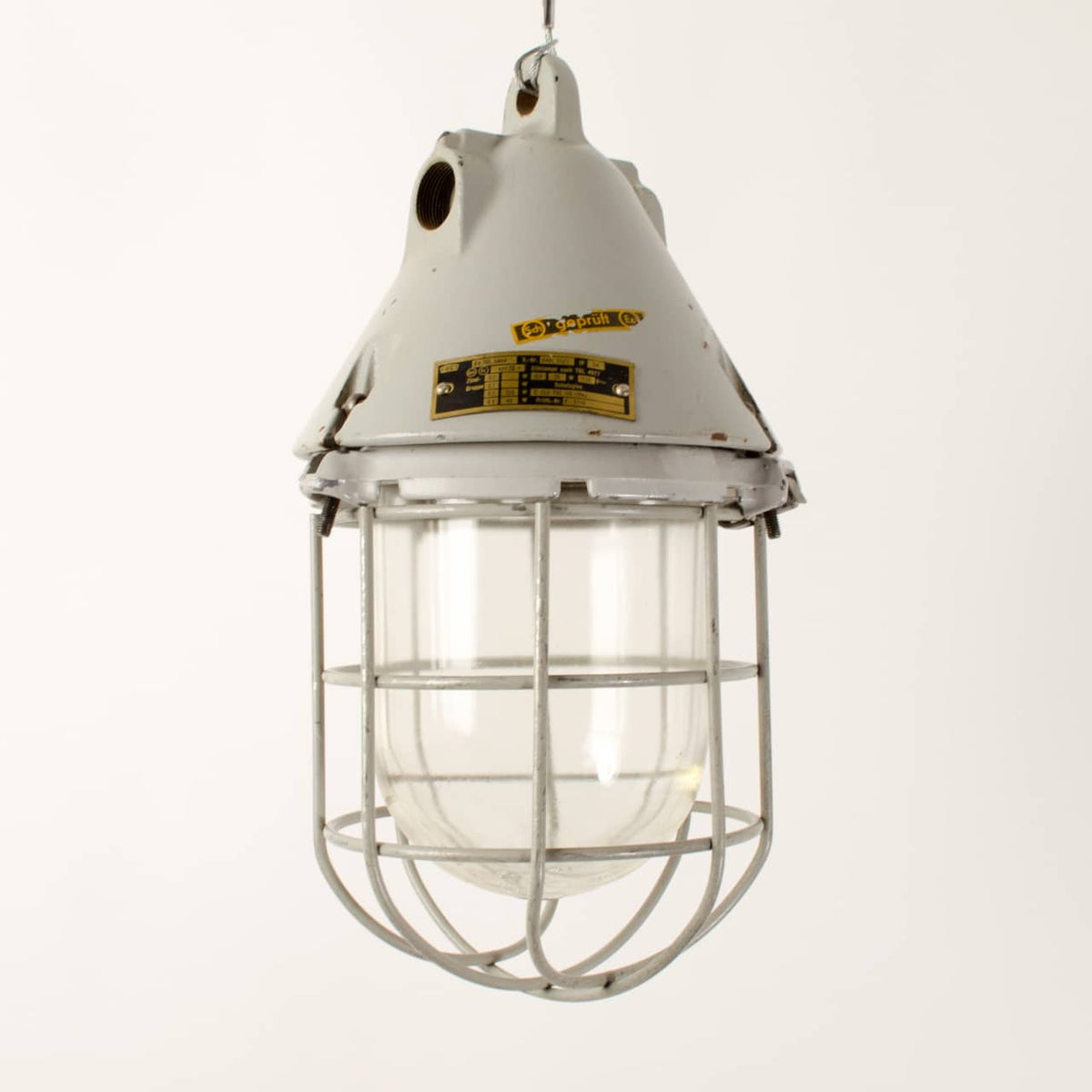 Cast-iron pendants -Original Finish-