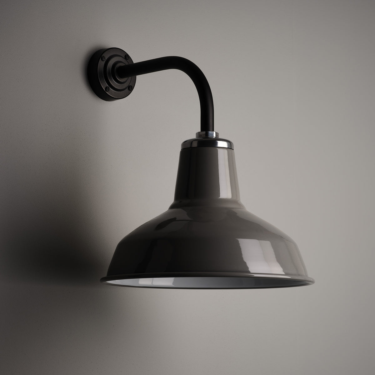 Classic Factory Wall Light - Grey Originals