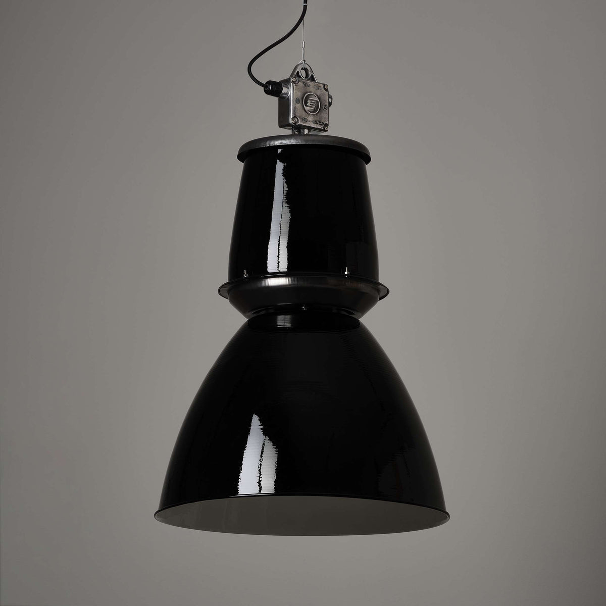 Giant Czech Pendant Light - Black