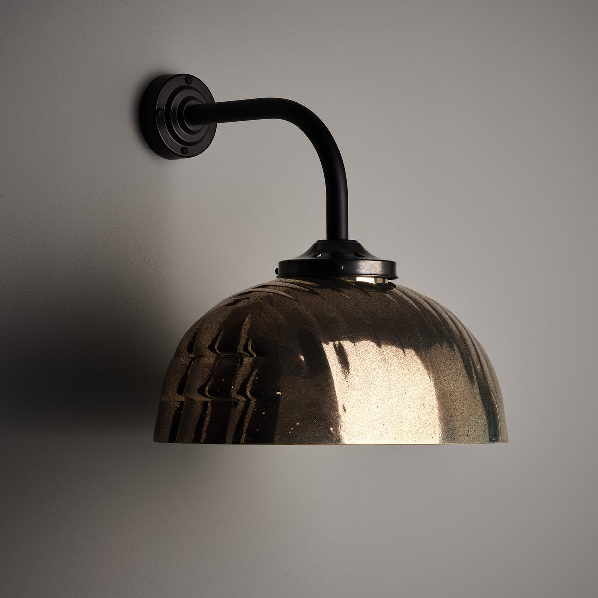 Jellymould Wall Light - Antique Glass Finish