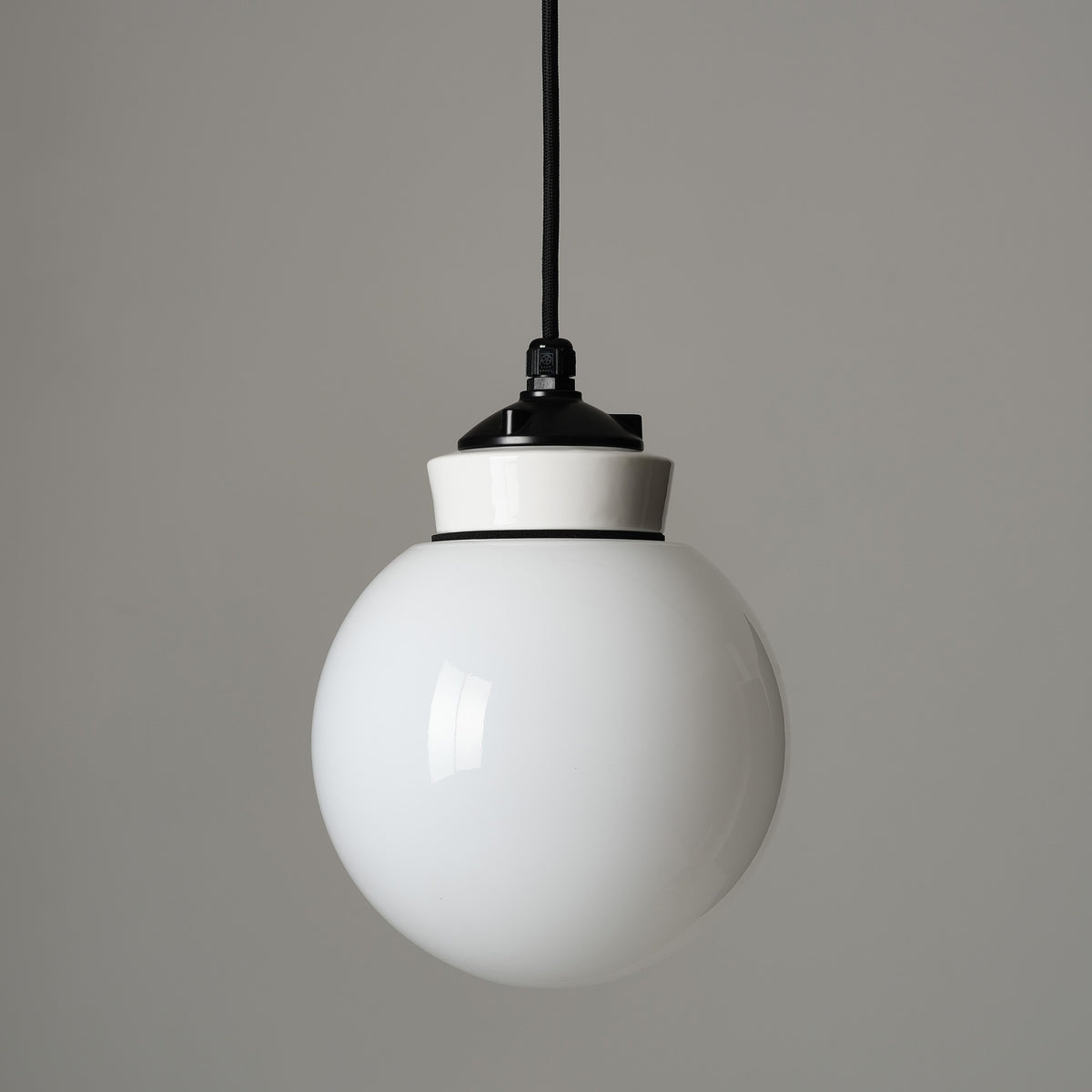 White Globe Pendant Light - 20cm
