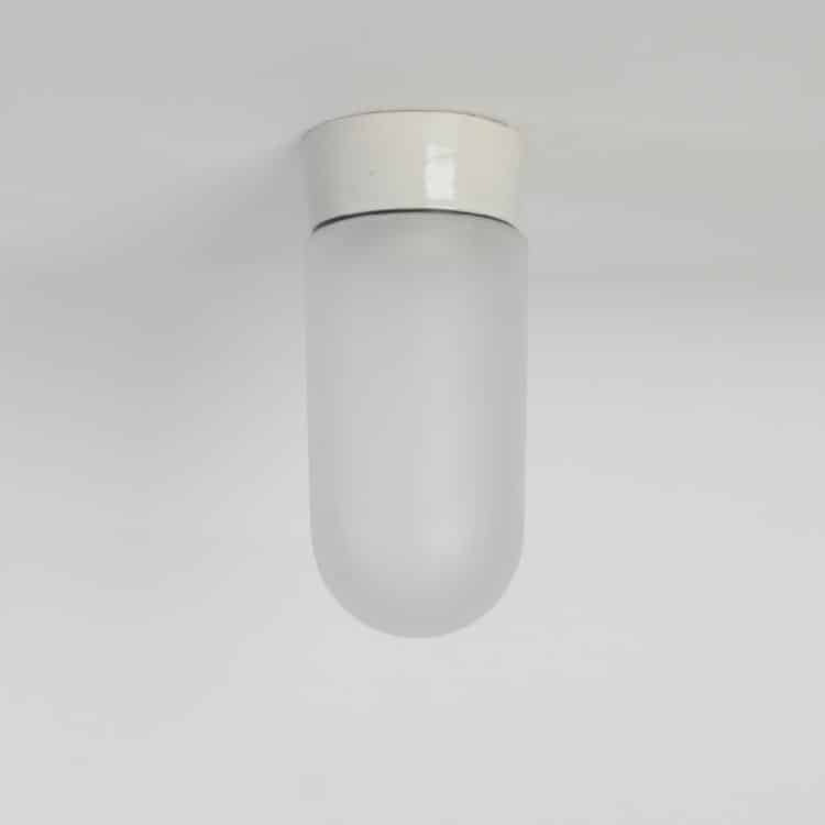 Test Tube Flush Mount Light - Frosted Glass - Seconds