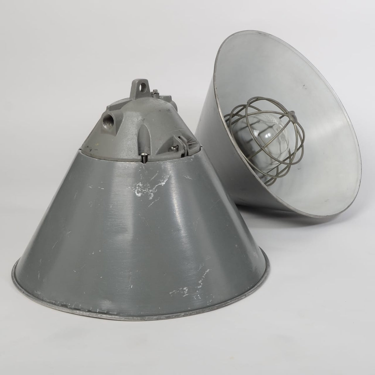 Pair of Polish conical pendants -original condition-