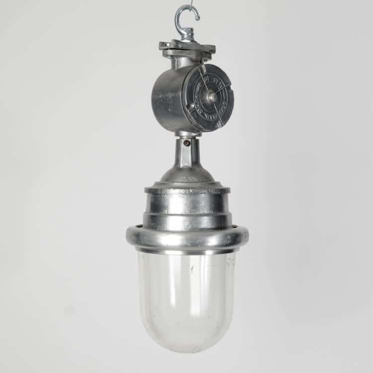 Soviet Industrial Pendant Light