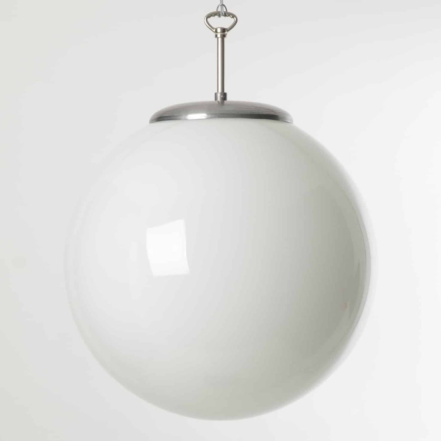 Set of 3 Giant opaline pendants