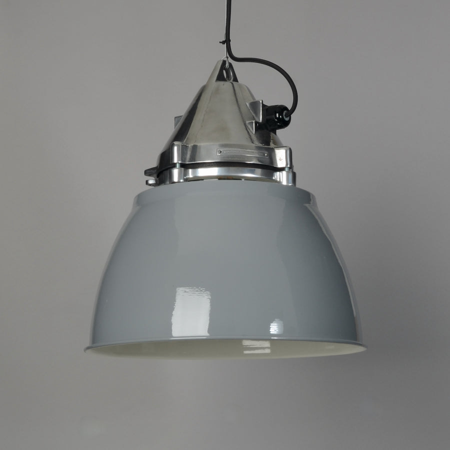 Czech Arms Factory Pendant MK I - Polished & Grey Shade
