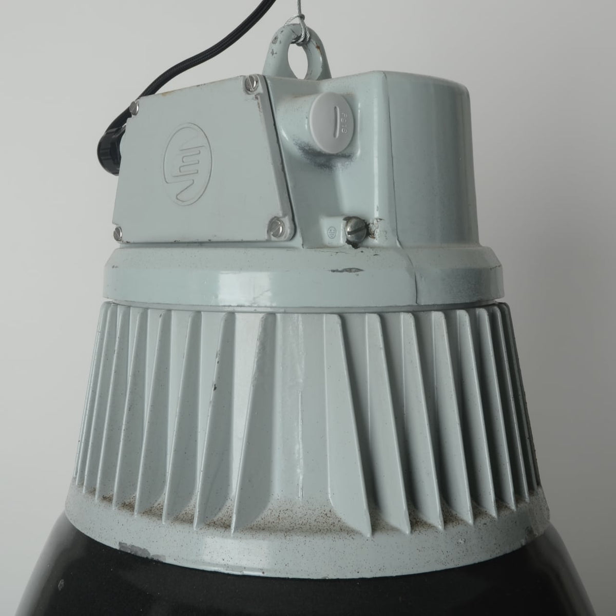 Flared Czech Pendant Light - Original Condition