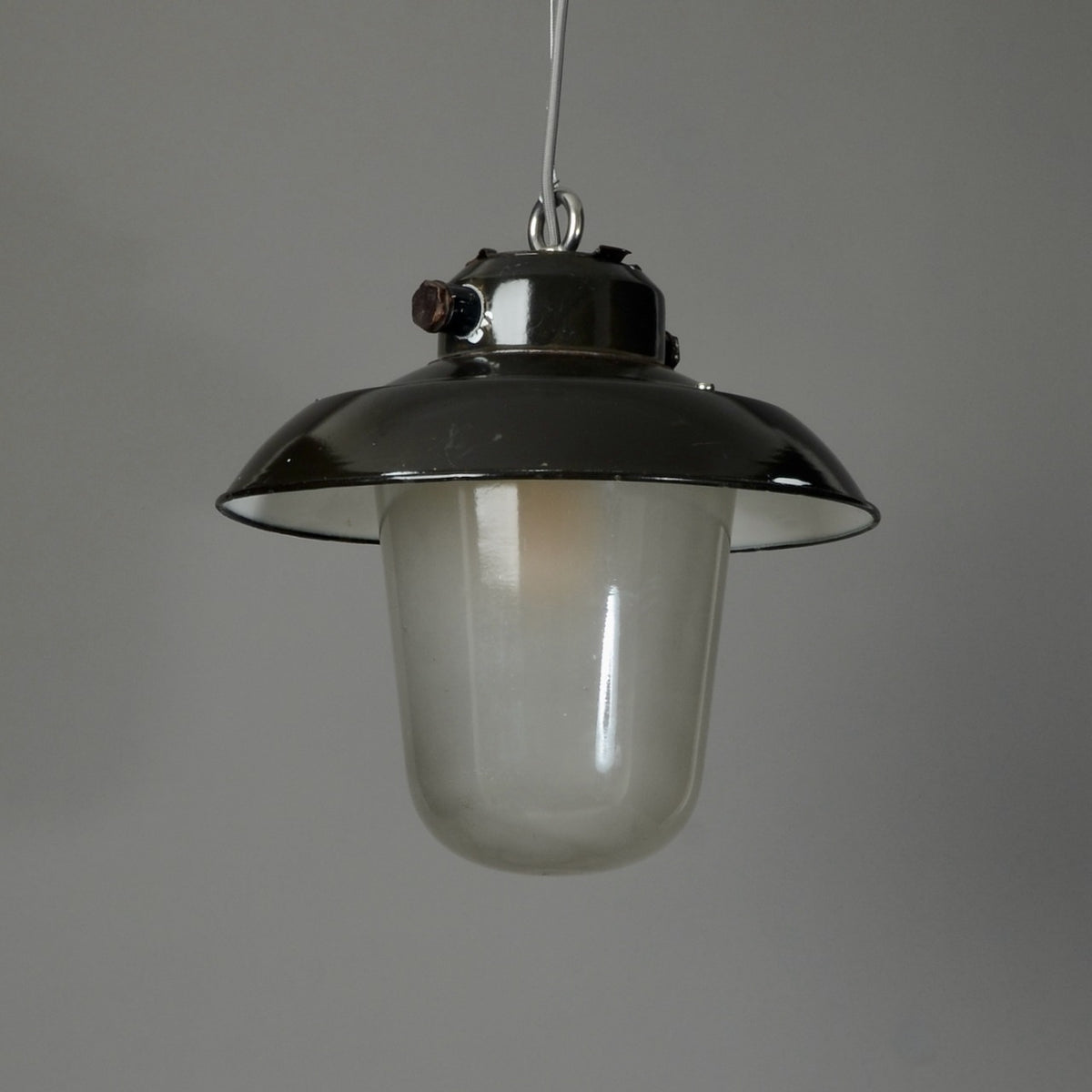 Vintage Shaded Glass Pendant MK II