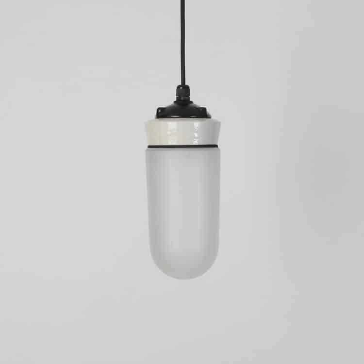 Test Tube Pendant Light - Frosted Glass