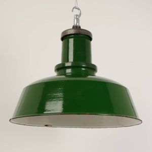 Green enamelled Maxlume downlighters