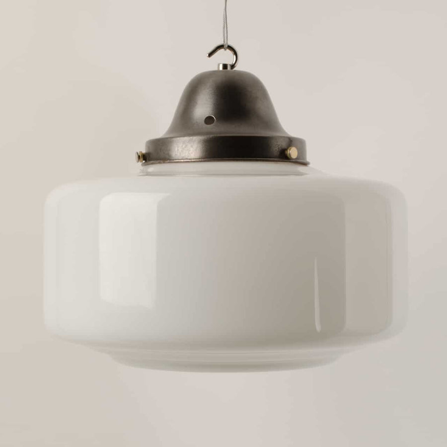 Opaline drum pendants LG