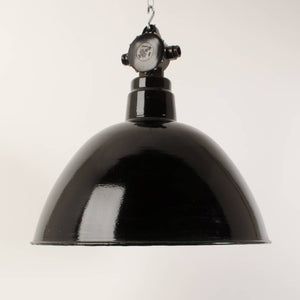 Larger black Communist downlighters