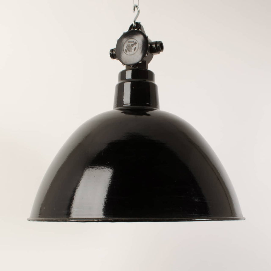 Larger black Communist downlighters