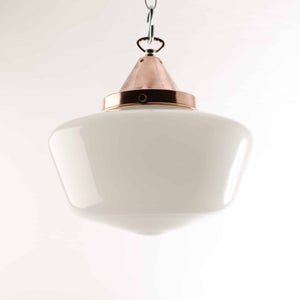Opaline hall lights