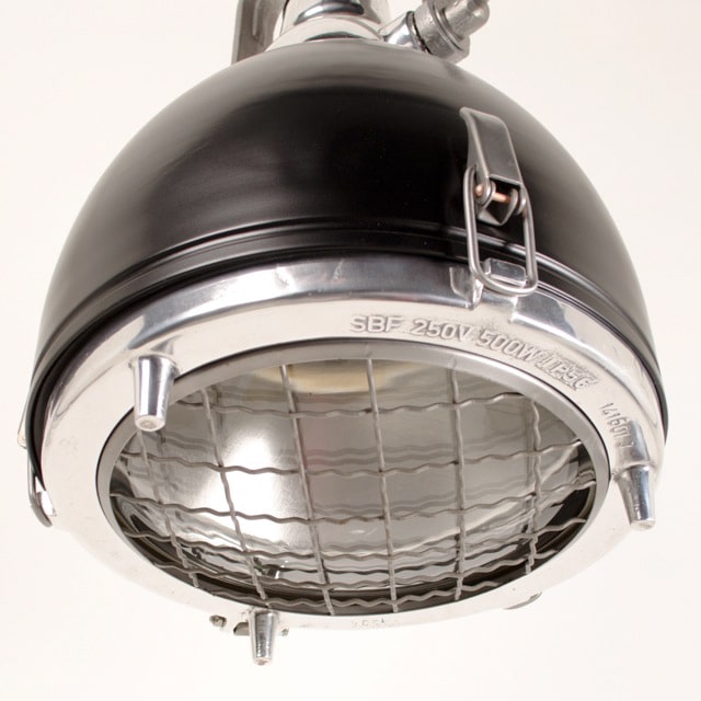 East German spotlights on brackets - Type 2