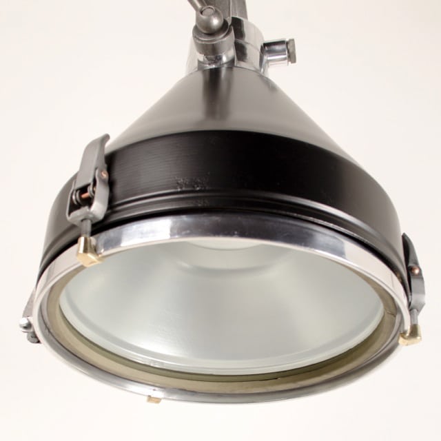 East German spotlights on brackets - Type 1
