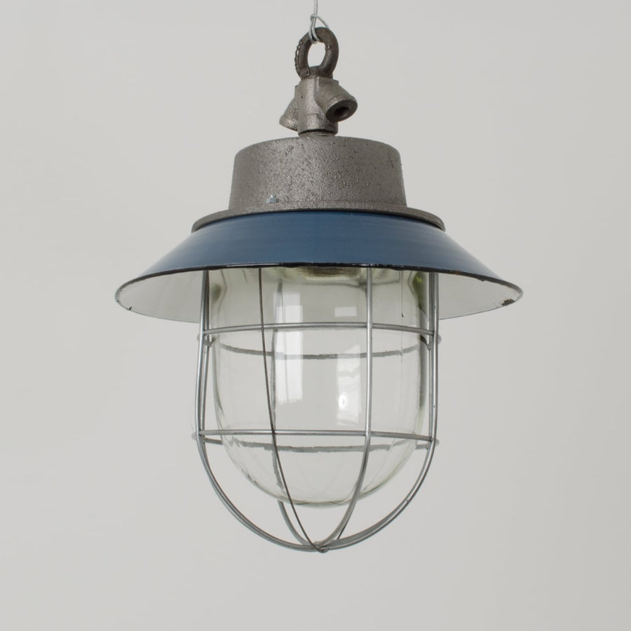 Early Polish pendants with blue shades