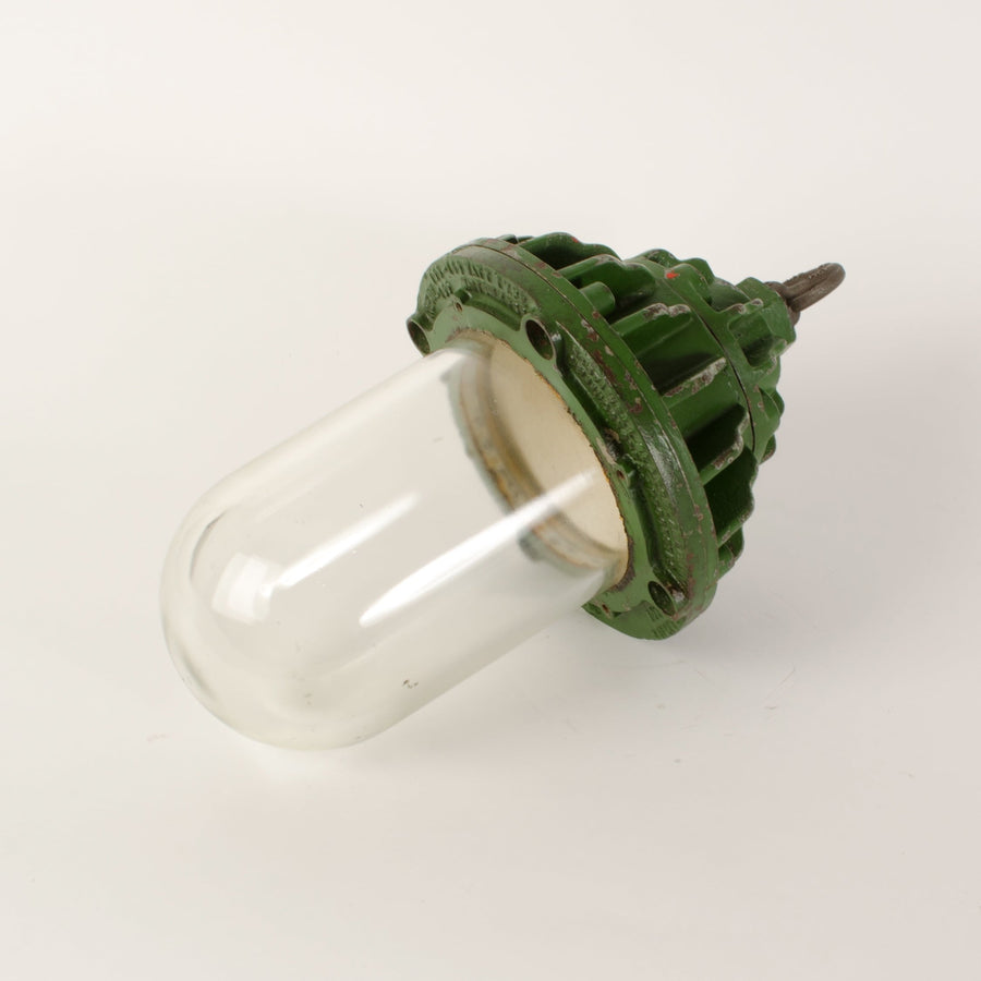Green industrial pendant