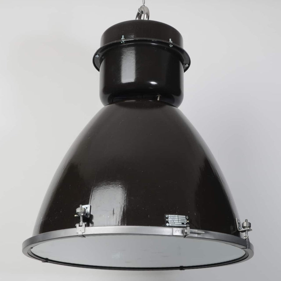 Large Czech Pendant Light With Glass Diffusers
