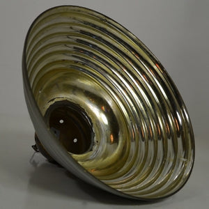 Vintage Bauhaus mirrored pendants