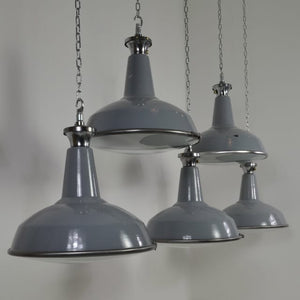 Benjamin downlighters with glass