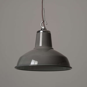 Classic Factory Pendant Light - Grey Originals