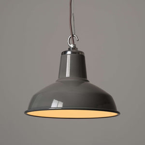 Classic Factory Pendant Light - Grey Originals