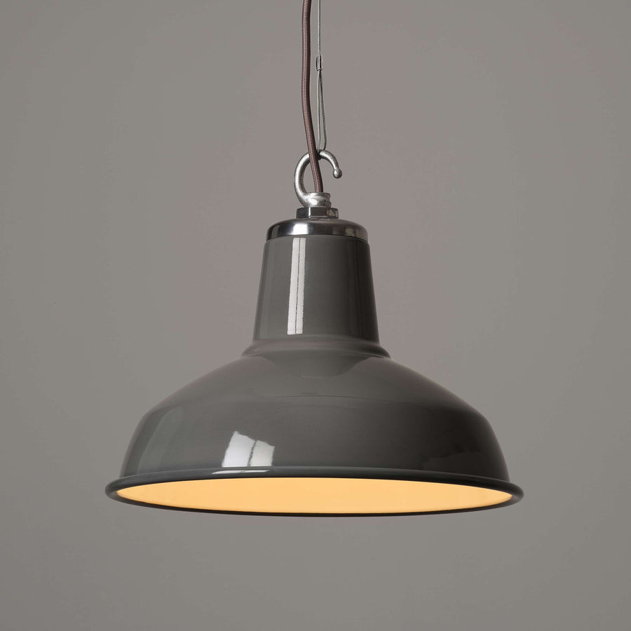 Classic Factory Pendant Light - Grey Originals