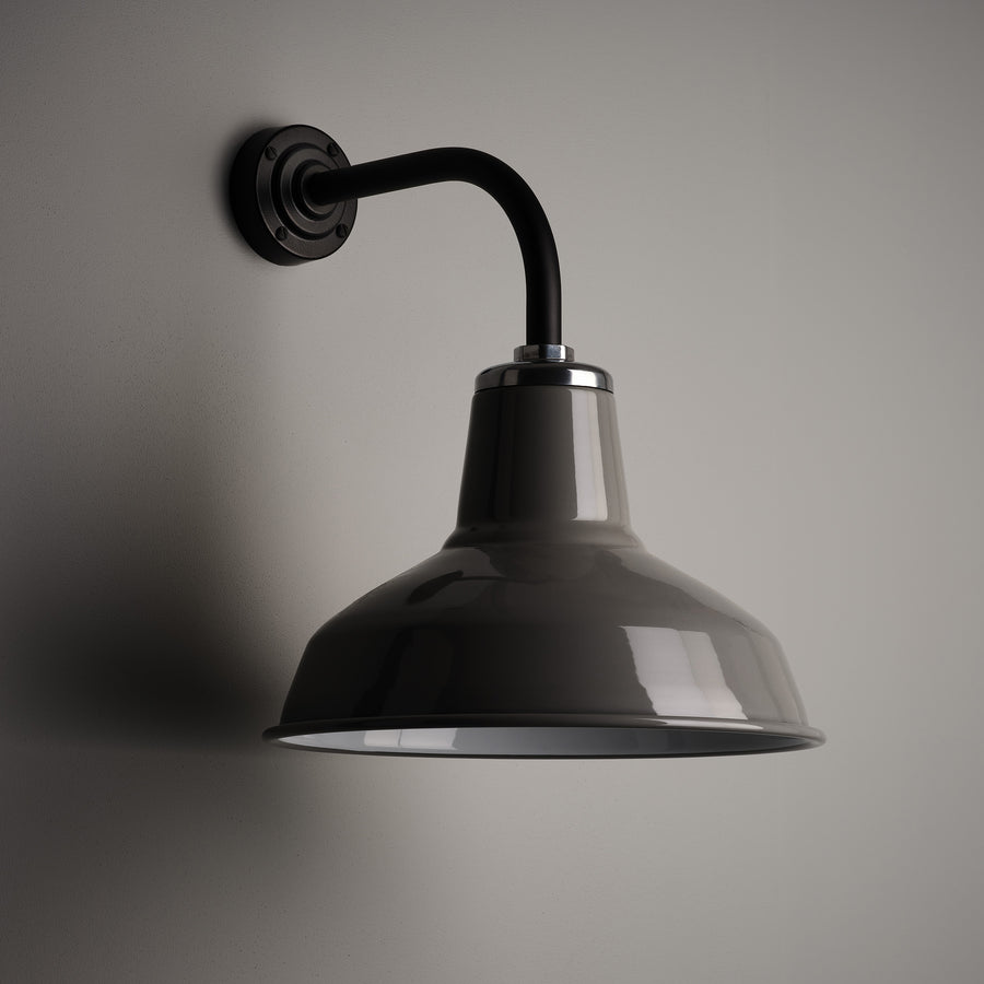 Classic Factory Wall Light - Grey Originals