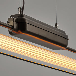 DDR LED Strip Light - Bronzed + Reeded