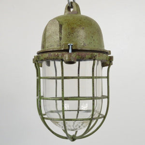 Cast-iron East German pendants