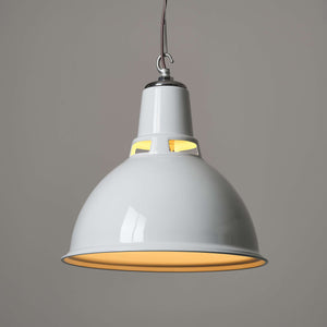 Dunlop Pendant Light - White Enamel