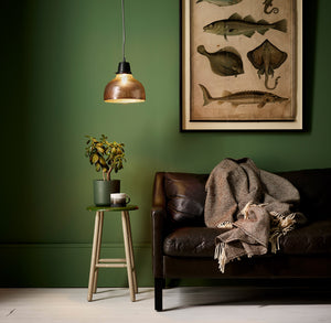 The American Pendant Light - Antique Glass Finish
