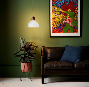 The American Pendant Light - Frosted Glass