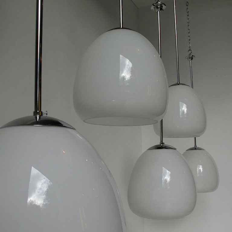Opaline tulip lights