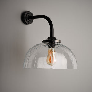 Jellymould Wall Light - Clear Glass