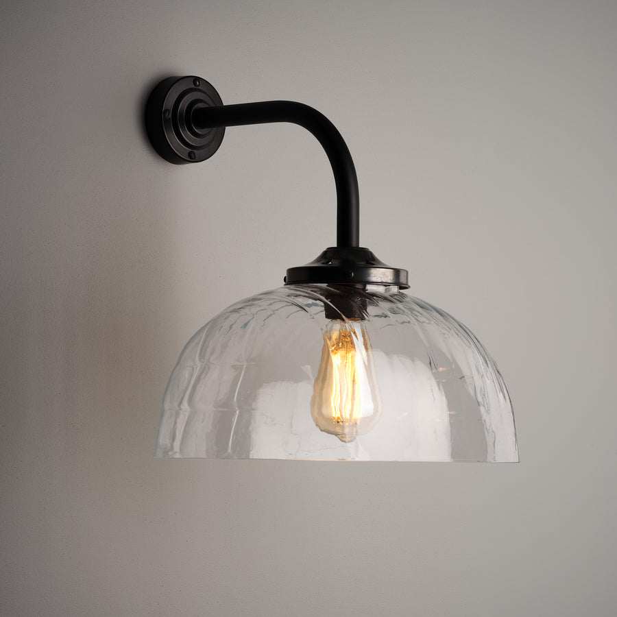 Jellymould Wall Light - Clear Glass