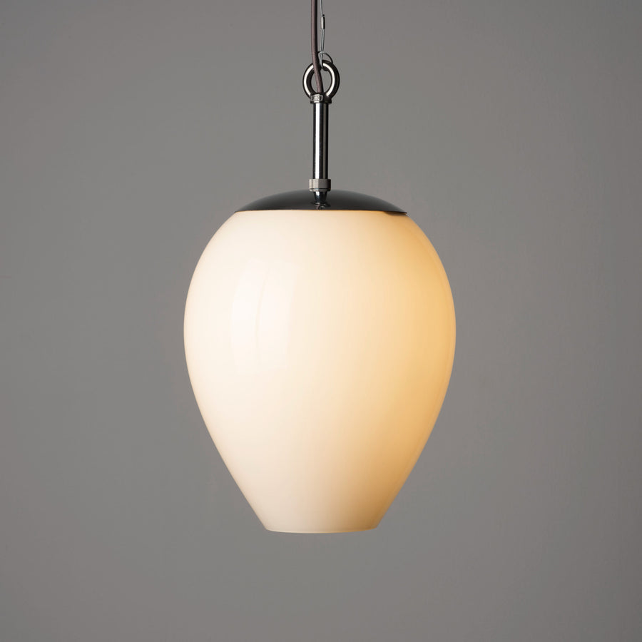 Opaline Glass Tulip Pendant Light