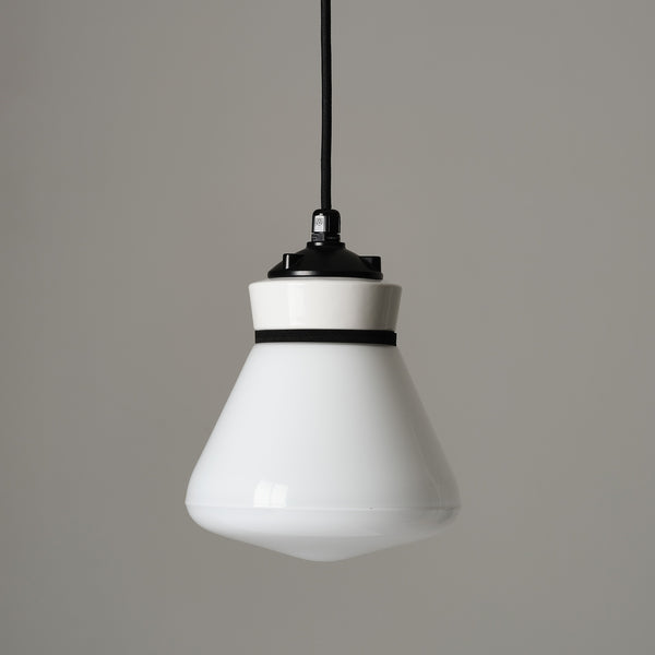 White Cone Pendant Light