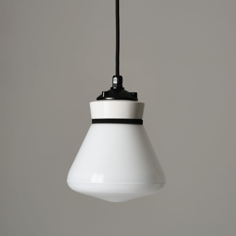 White Cone Pendant Light