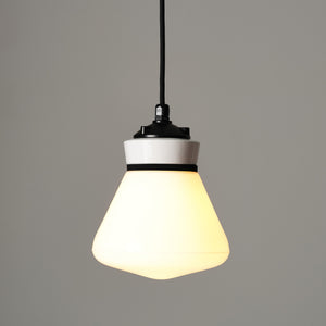 White Cone Pendant Light