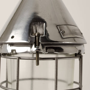 Smaller conical caged pendants