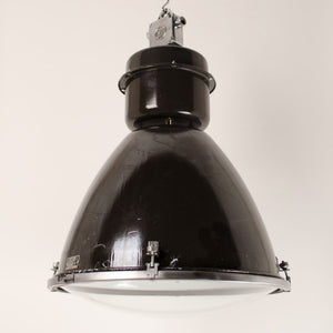 Large Czech lights with convex glass