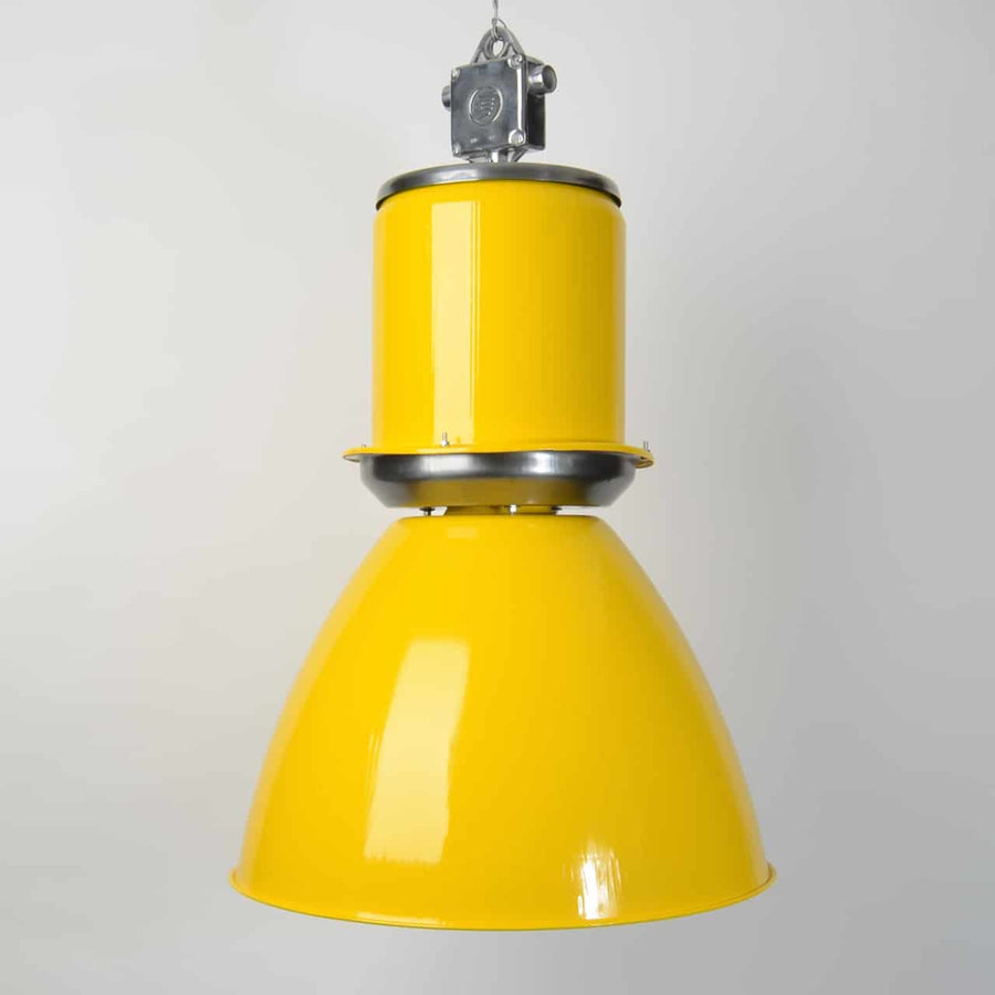 Giant Czech Pendant Light - Yellow