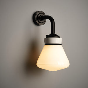 White Cone Wall Light